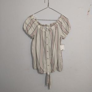 4th of July Off Shoulder Top